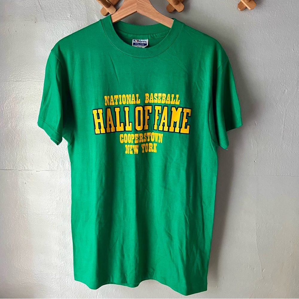 Vintage 80s/90s National Baseball Hall of Fame Tee ⚾️